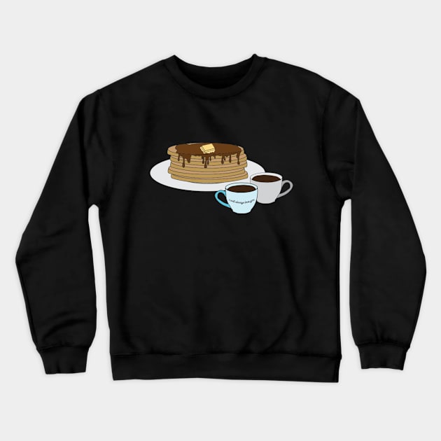 pancakes for two Crewneck Sweatshirt by marissasiegel
